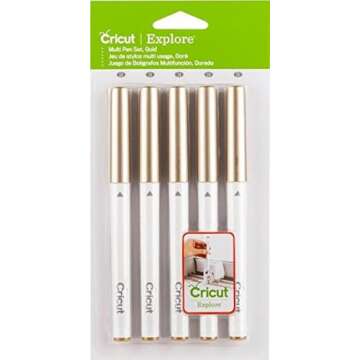Cricut Gold Multi Pen Set for Vibrant Crafting Solutions