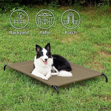 Bestseller Elevated Cooling Dog Bed for Large Dogs