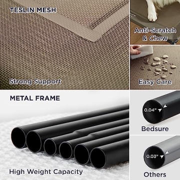 Bestseller Elevated Cooling Dog Bed for Large Dogs