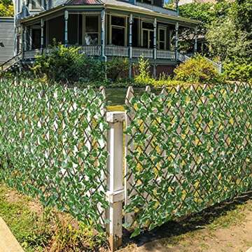 DearHouse Faux Ivy Privacy Screen for Indoor Outdoor Use