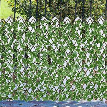 DearHouse Faux Ivy Privacy Screen for Indoor Outdoor Use