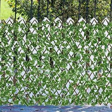 DearHouse Faux Ivy Privacy Screen for Indoor Outdoor Use