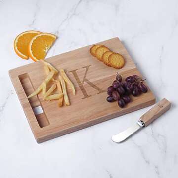 Personalized Miicol Wood Charcuterie Board for Gifting