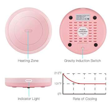 Sleek and Efficient Coffee Warmer for All Beverage Lovers