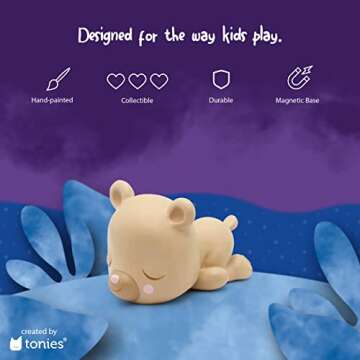 Tonie's Sleepy Friends: Bedtime Stories Audio Toy Figurine featuring Sleepy Bear