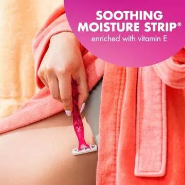 BIC Soleil Simply Smooth Razors, 8 Piece Set for Women