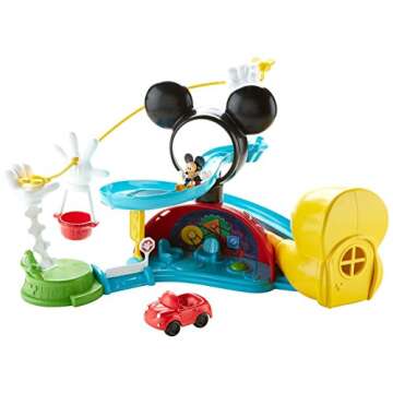 Fisher-Price Disney Mickey Mouse Clubhouse – Zip, Slide and Zoom Clubhouse