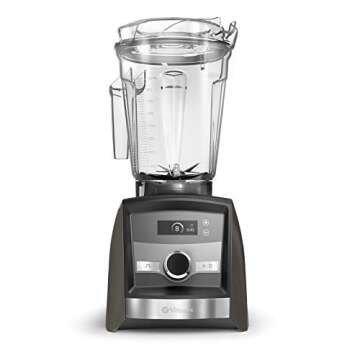 Vitamix Con A3300 Ascent Series Smart Blender, Professional-Grade, 64 oz. Low-Profile Container, Pearl Gray