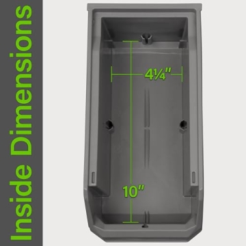 ReadySpace Plastic Storage Bins for Organized Living