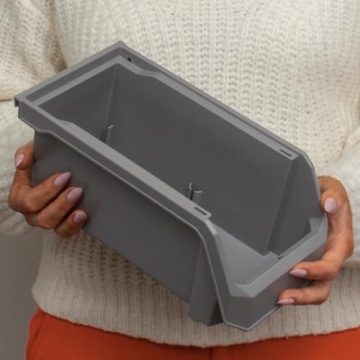 ReadySpace Plastic Storage Bins for Organized Living