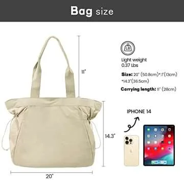 viewm Tote Bag for Women - Stylish & Versatile Handbag