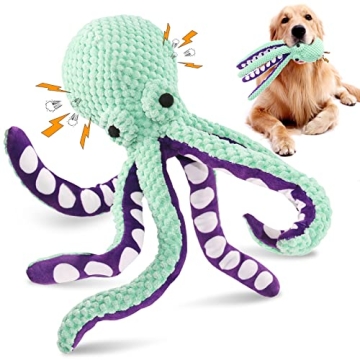 Fuufome Plush Dog Toy - Durable Squeaky Toy for Dogs