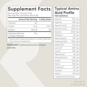 Hydrolyzed Collagen Peptides for Healthy Skin & Joints