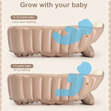 MINK Portable Inflatable Baby Bathtub for Travel