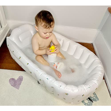 MINK Portable Inflatable Baby Bathtub for Travel