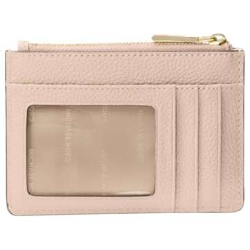 Michael Kors Mercer Small Coin Purse Chic Soft Pink