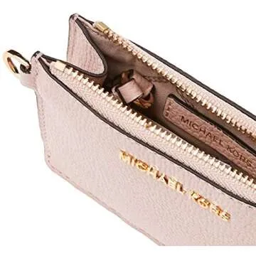 Michael Kors Mercer Small Coin Purse Chic Soft Pink