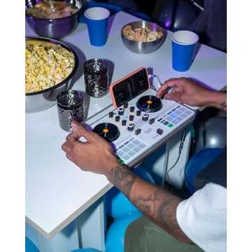 Hercules DJControl Mix Ultra - Portable Wireless DJ Controller with Neural Mix
