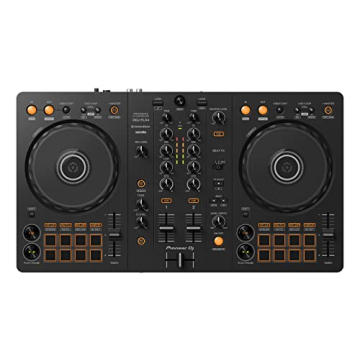 Pioneer DJ DJ Controller, Black (DDJ-FLX4) - Easy to Use, Versatile, and Lightweight