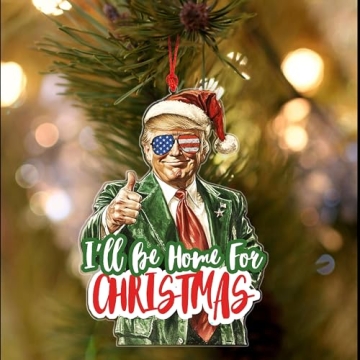 Trump Christmas Ornament 2024 - Dancing Trump Holiday Decoration