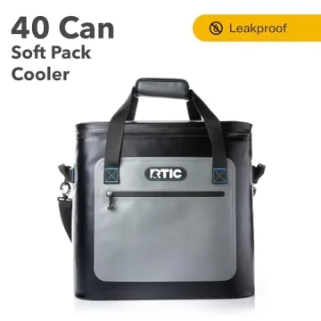 RTIC Soft Cooler 40 Can Leak-Proof Insulated Bag