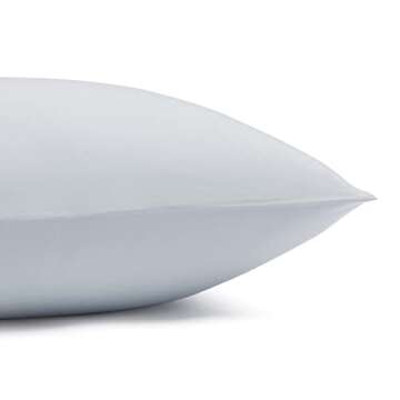 Amazon Basics 3 Piece Deluxe Microfiber Bed Sheets, Twin XL Size, Light Blue, Solid