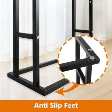 Durable Freestanding Towel Rack - Stylish 2-Tier Design