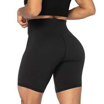 Sunzel 8" High-Waist Biker Shorts Soft and Comfortable