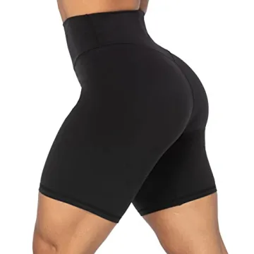 Sunzel 8" High-Waist Biker Shorts Soft and Comfortable