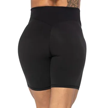 Sunzel 8" High-Waist Biker Shorts Soft and Comfortable