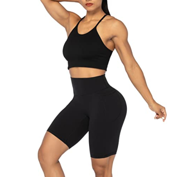 Sunzel 8" High-Waist Biker Shorts Soft and Comfortable