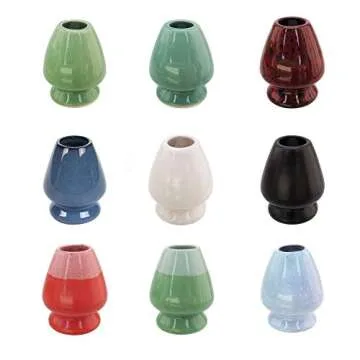 BambooMN Brand Matcha Tea Whisk Holder in Black