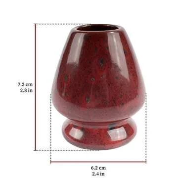 BambooMN Brand Matcha Tea Whisk Holder in Black
