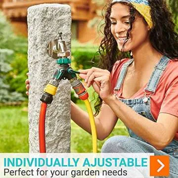 Durable Heavy Duty Garden Hose Splitter for Easy Water Flow