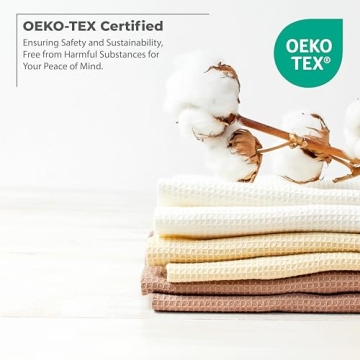 Lycia Home Kitchen Towels - 100% Turkish Cotton, Soft and Absorbent