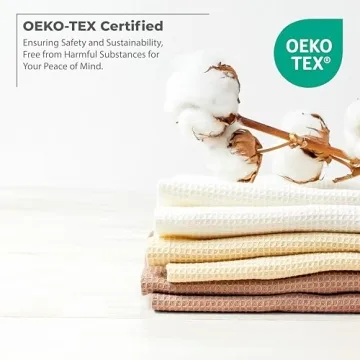 Lycia Home Kitchen Towels - 100% Turkish Cotton, Soft and Absorbent