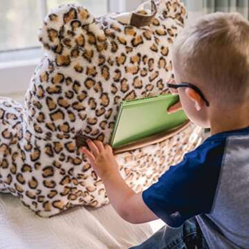 Soft Landing Nesting Nooks Plush Backrest Pillow for Kids