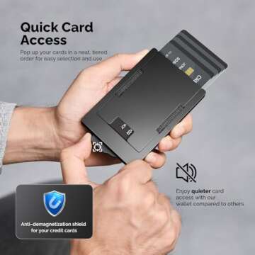 Slimwalt RFID Wallet for Men - Sleek Card Holder
