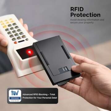 Slimwalt RFID Wallet for Men - Sleek Card Holder