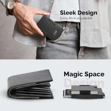 Slimwalt RFID Wallet for Men - Sleek Card Holder
