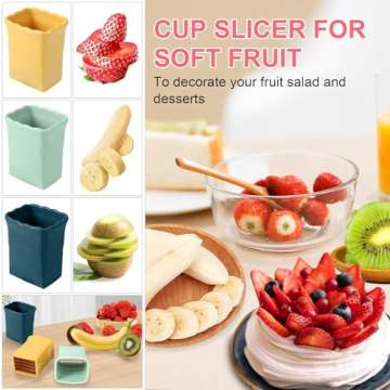 JOYSAND Strawberry Slicer - Quick & Safe Fruit Preparation