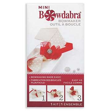 Moex Mini Bow Maker for Easy Crafting and Bow Making