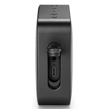 JBL GO 2 Portable Waterproof Bluetooth Speaker (Midnight Black)