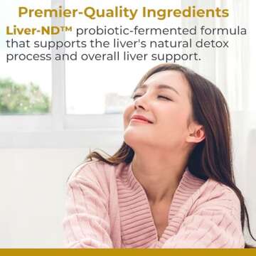 Premier Research Labs Liver-ND - Liver Cleanse, Milk Thistle Extract, Milk Thistle Liquid Drops, Tincture Supplement Fermented with Probiotics, with Antioxidants, Turmeric, 8 Fl Oz Bottle