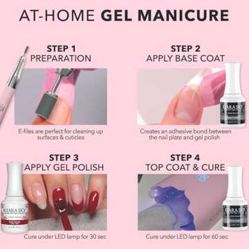 Kiara Sky Soak Off Gel Nail Polish 0.5 fl oz, PURE WHITE (G401)