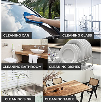 ZUPERIA 24 Pack Luxury Cotton Washcloths for All