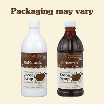 NuNaturals Stevia Syrup: Sugar-Free Sweetener, Zero Calorie, 16 oz
