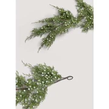 Deluxe Oregon Juniper Berry Garland 48" - Perfect Decor