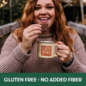 KETO BARS : The Original High Fat, Low Carb, Ketogenic Bar. Gluten Free, Homemade with simple ingredients. [Chocolate Peanut Butter, 10 Pack]