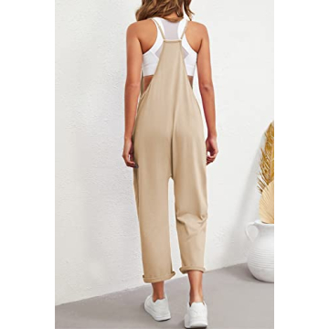 Nirovien Womens Oversized Jumpsuits with Pockets Chic Style